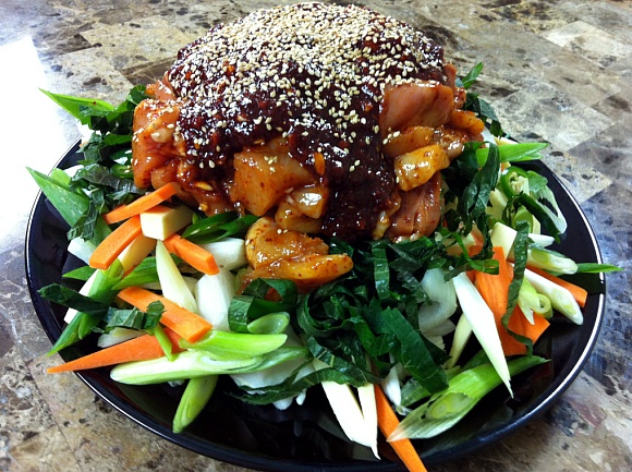 Dak Galbi Written Recipe Seonkyoung Longest