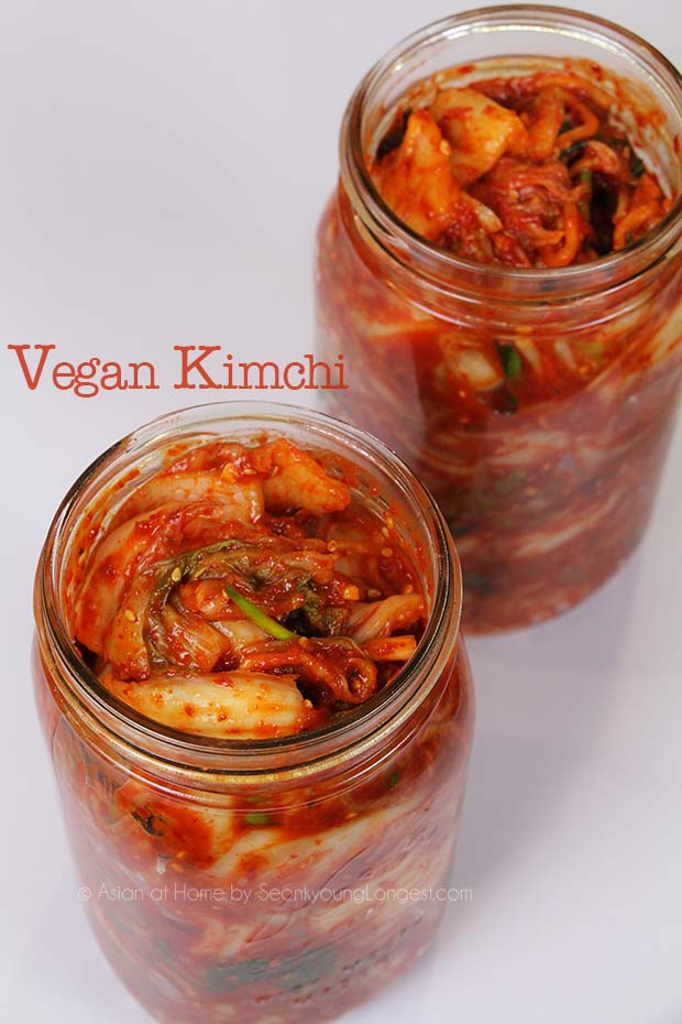 The Best Vegan Kimchi Recipe And Video Seonkyoung Longest