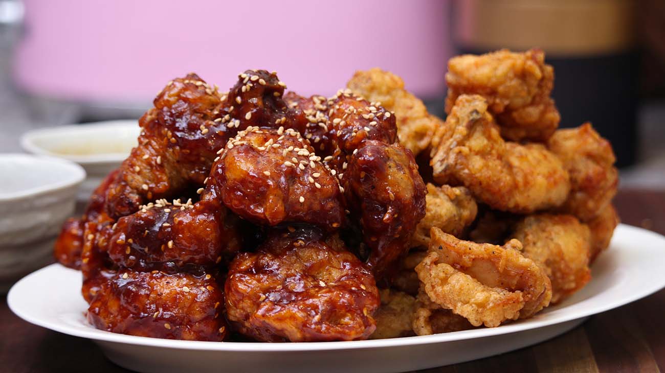 Korean Fried Chicken Recipe & Video - Seonkyoung Longest