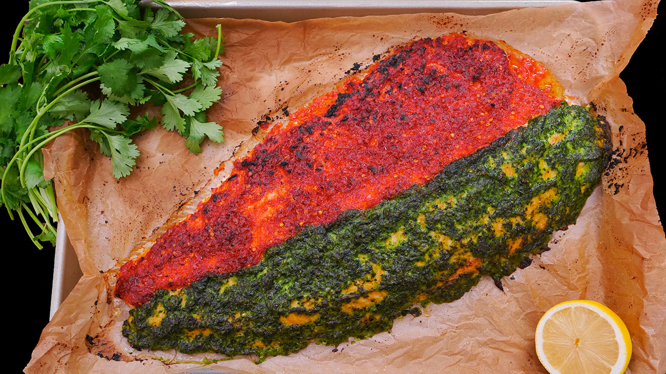 The BEST Baked Salmon for Christmas Recipe & Video - Seonkyoung Longest