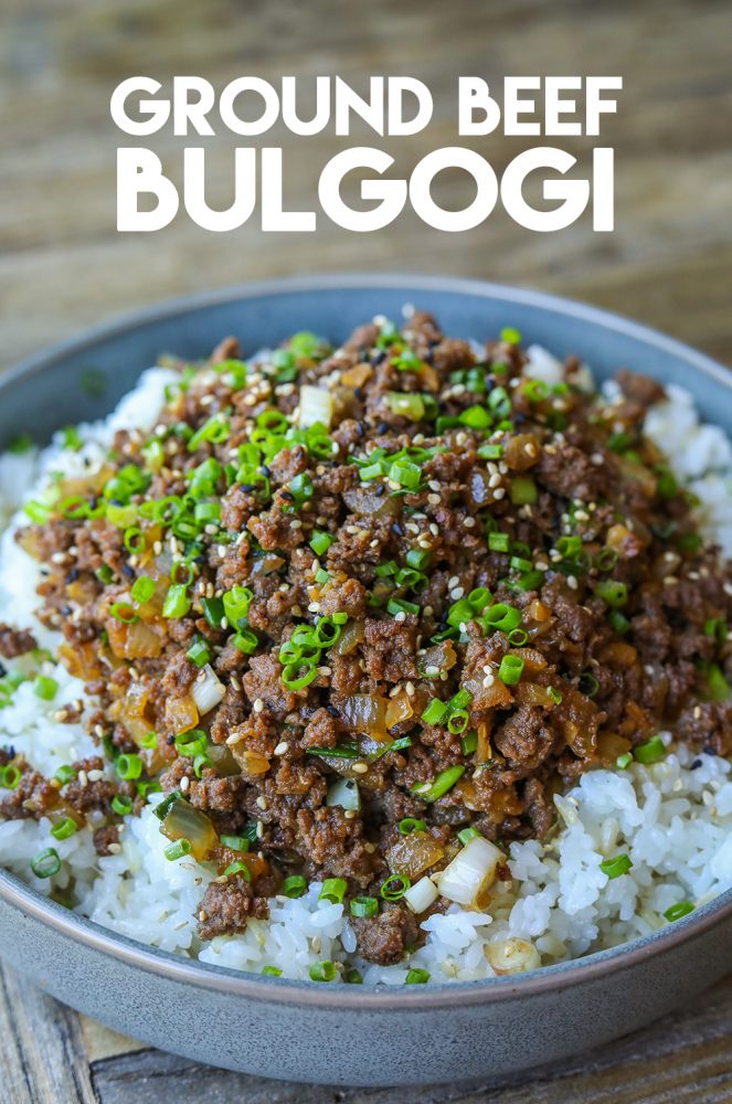 Ground Beef Bulgogi Recipe & Video - Seonkyoung Longest