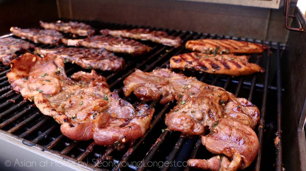 Galbi Korean Marinated Rib BBQ Recipe Video Seonkyoung Longest