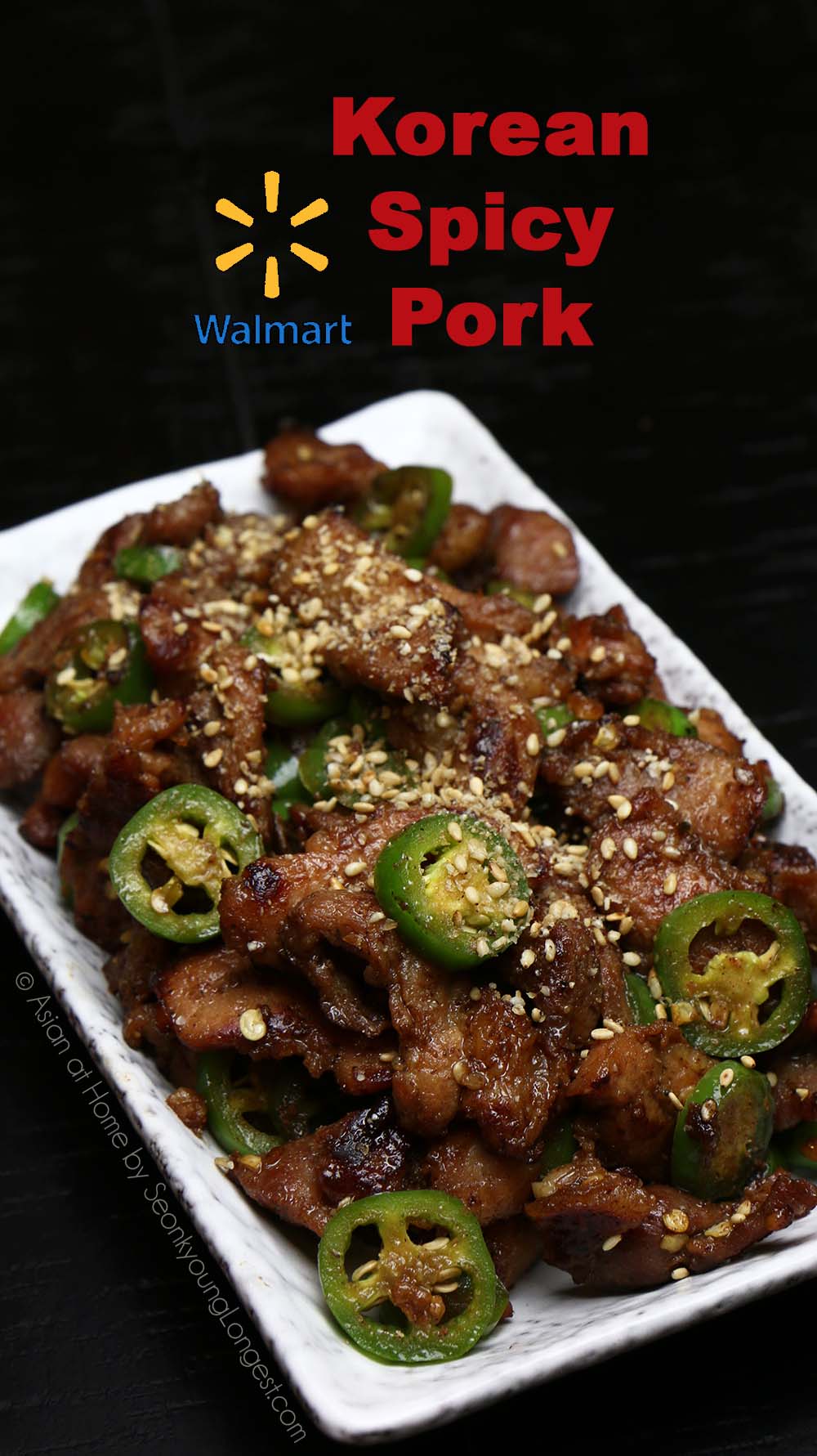 Walmart Asian Spicy Pork Recipe Video Seonkyoung Longest