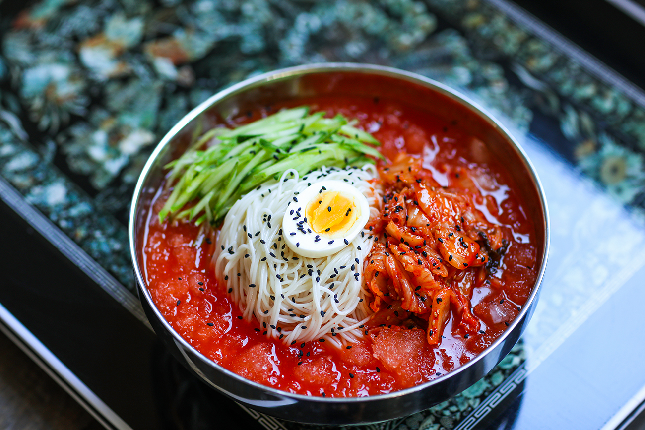 Cold Kimchi Noodles 12 Seonkyoung Longest