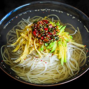 Korean Noodles Soup Guksu Recipe & Video