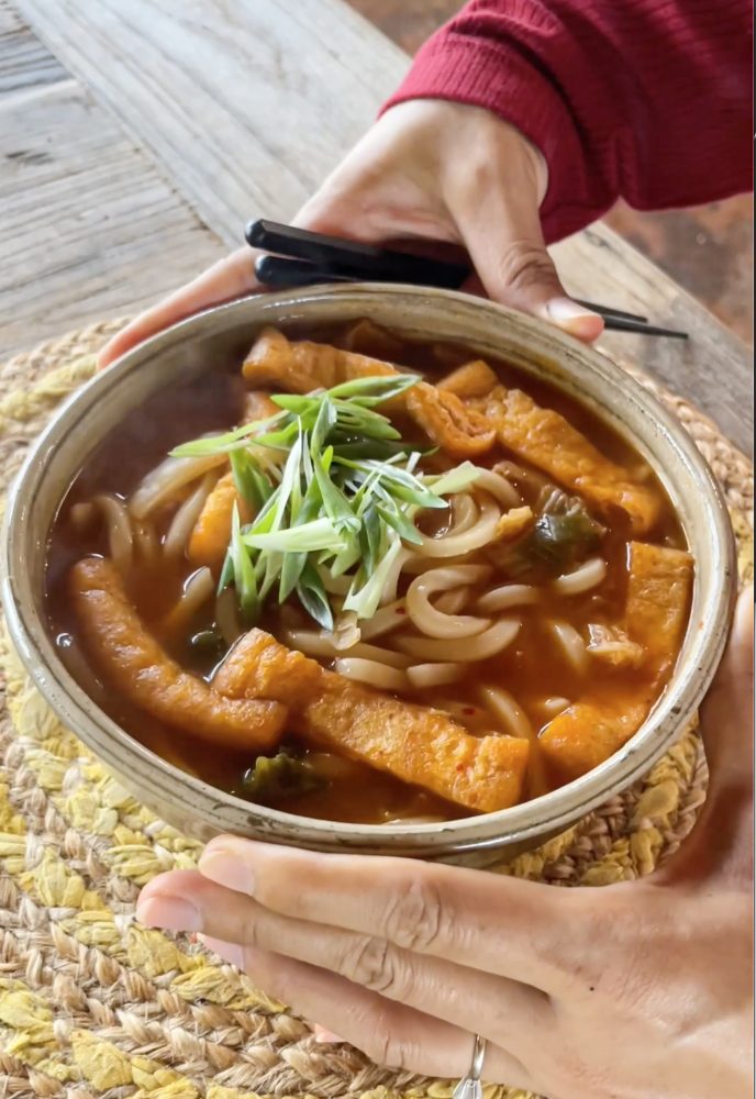 Kimchi Udon Soup Korean Recipe Seonkyoung Longest