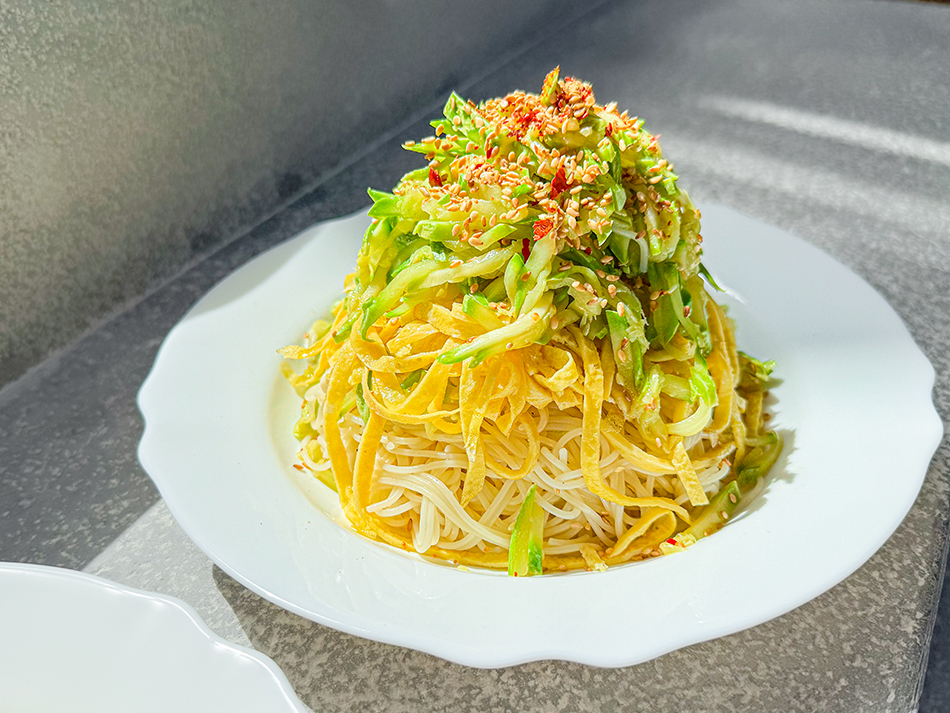 Korean Zucchini Noodles Recipe & Video - Seonkyoung Longest